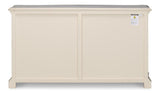 Columns Bowfront Blue Sideboard - Ornate Home