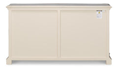 Columns Bowfront Blue Sideboard - Ornate Home