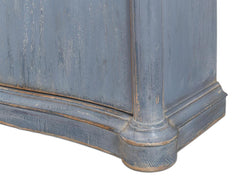 Columns Bowfront Blue Sideboard - Ornate Home