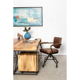 Colvin Natural Desk - Ornate Home