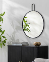 Comaltepec Black Metal Mirror - Clearance - Ornate Home