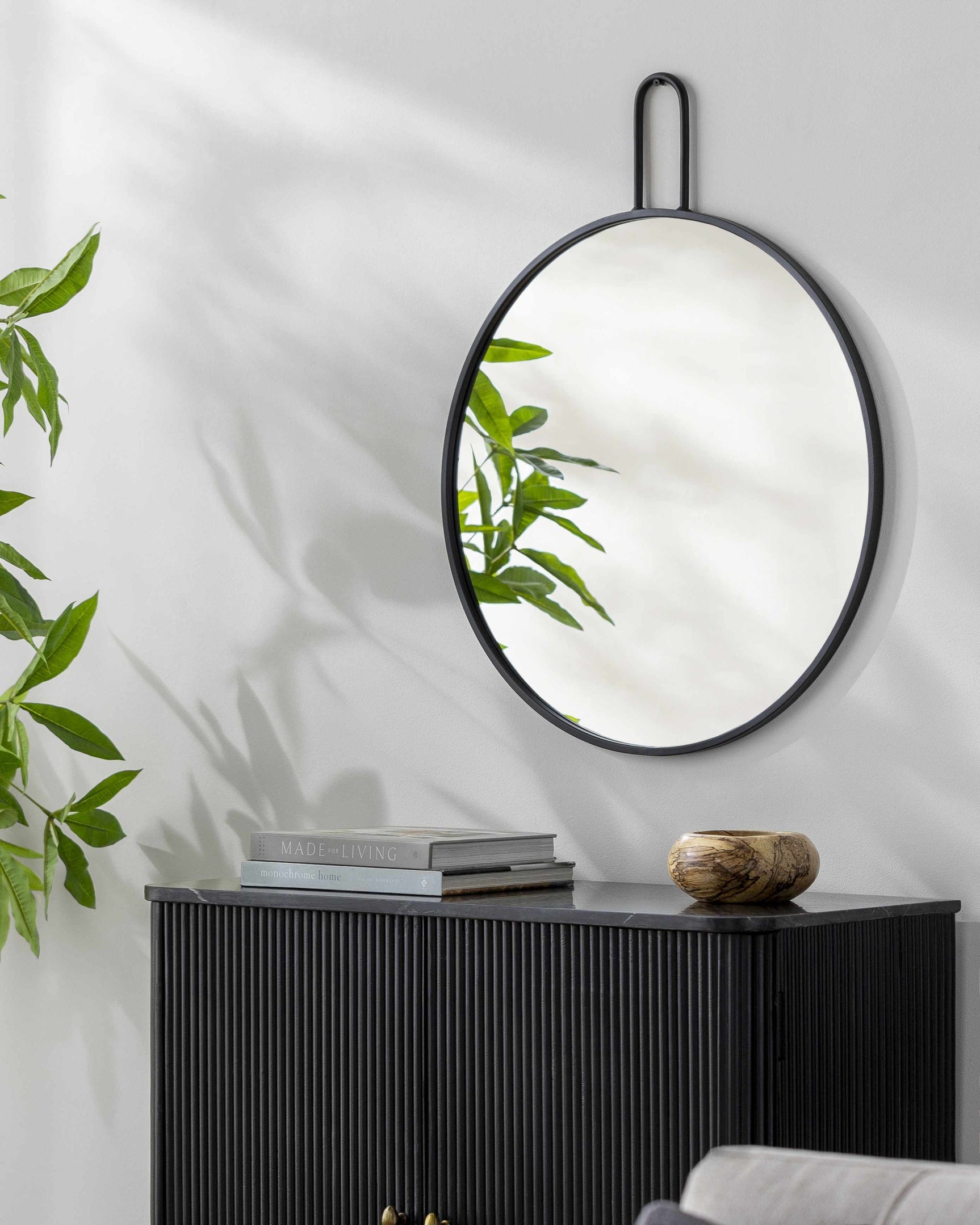 Comaltepec Black Metal Mirror - Clearance - Ornate Home