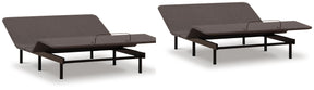 Comfort Classic Adj Base Black 2 Twin XL Adjustable Bases - Ornate Home