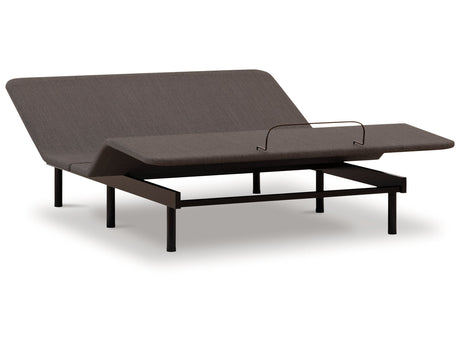 Comfort Classic Adj Base Black Queen Adjustable Base - Ornate Home