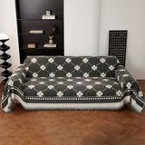 Comfy Four-Leaf Clover Hope Faith Love Luck Blanket for Couch, Chenille Scratch Proof Sofa Blanket Covers - Ornate Home