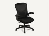 Comfy Office Chair with Ergonomic Back Support and Flip-up Arm Rest - Ornate Home