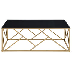Comisso Gold Coffee Table Set - Ornate Home