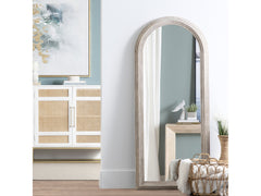 Commack Natural/Brown Wall Mirror - Ornate Home