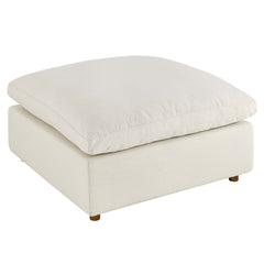 Commix Light Beige 4 Piece Down Filled Overstuffed Sectional Sofa Set - 80x118" - Ornate Home