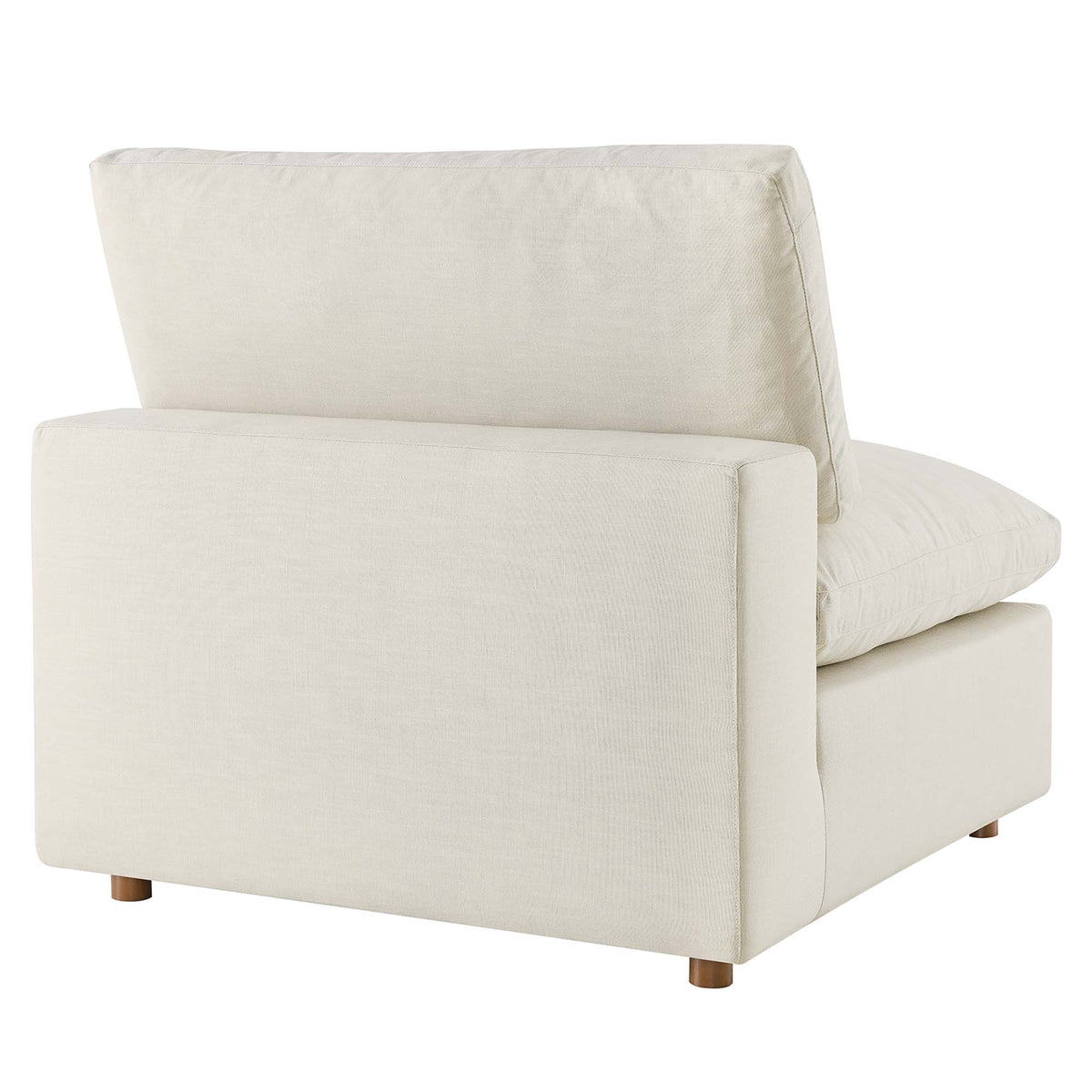 Commix Light Beige 6-Piece Down Filled Overstuffed Sectional Sofa - 80x120" - Ornate Home