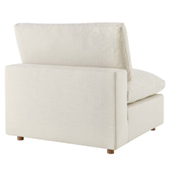 Commix Light Beige 6-Piece Down Filled Overstuffed Sectional Sofa - 80x120" - Ornate Home