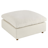 Commix Light Beige 6-Piece Down Filled Overstuffed Sectional Sofa - 80x158" - Ornate Home