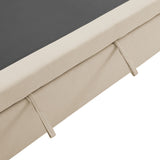 Commix Light Beige Down Filled Overstuffed Sleeper Sofa - Ornate Home