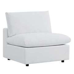 Commix White Sunbrella Outdoor Patio Sofa - Ornate Home