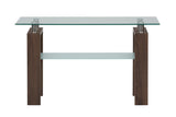 Compass Brown Sofa Table - Ornate Home