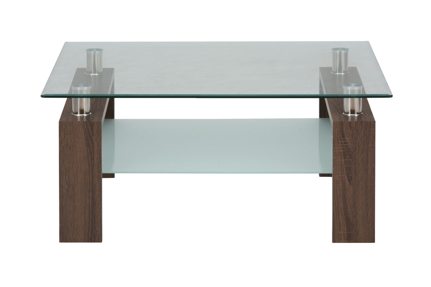 Compass Brown Square Cocktail Table - Ornate Home