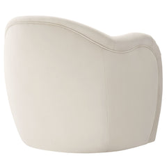 Compose Alabaster Performance Velvet Accent Chair - Ornate Home