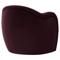 Compose Mulberry Performance Velvet Accent Chair - Ornate Home