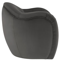 Compose Storm Gray Performance Velvet Accent Chair - Ornate Home