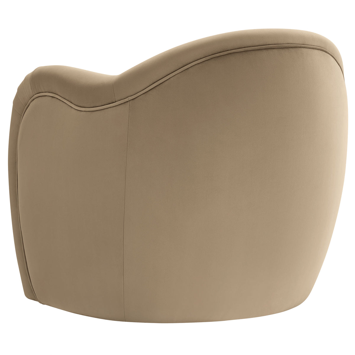 Compose Taupe Performance Velvet Accent Chair - Ornate Home