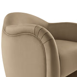Compose Taupe Performance Velvet Accent Chair - Ornate Home