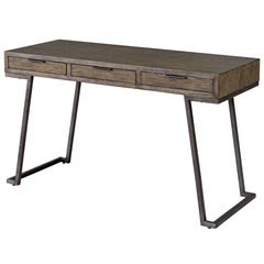 Comrade Woodtone Natural Wood Desk - Ornate Home