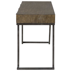 Comrade Woodtone Natural Wood Desk - Ornate Home