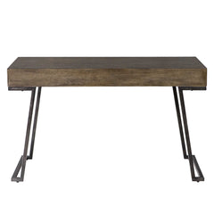 Comrade Woodtone Natural Wood Desk - Ornate Home