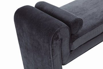 Concord Bench in Black - Ornate Home