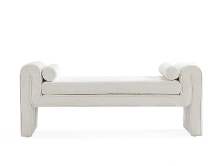 Concord Bench in Ivory - Ornate Home