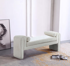 Concord Bench in Ivory - Ornate Home