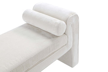 Concord Bench in Ivory - Ornate Home