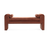 Concord Bench in Terracotta - Ornate Home