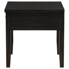 Concord Distressed Java 2-piece Coffee and End Table Set - Ornate Home