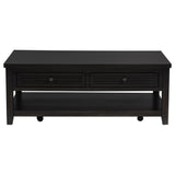 Concord Distressed Java 2-piece Coffee and End Table Set - Ornate Home