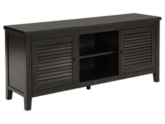 Concord Distressed Java 60" TV Stand - Ornate Home