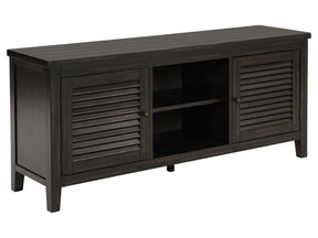 Concord Distressed Java 60" TV Stand - Ornate Home