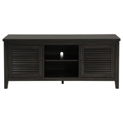 Concord Distressed Java 60" TV Stand - Ornate Home