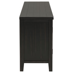 Concord Distressed Java 60" TV Stand - Ornate Home