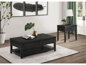 Concord Distressed Java Coffee Table - Ornate Home
