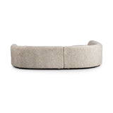 Concord Frosty Oat 2-Piece Sectional