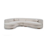 Concord Ivory 2 Piece Sectional - Ornate Home