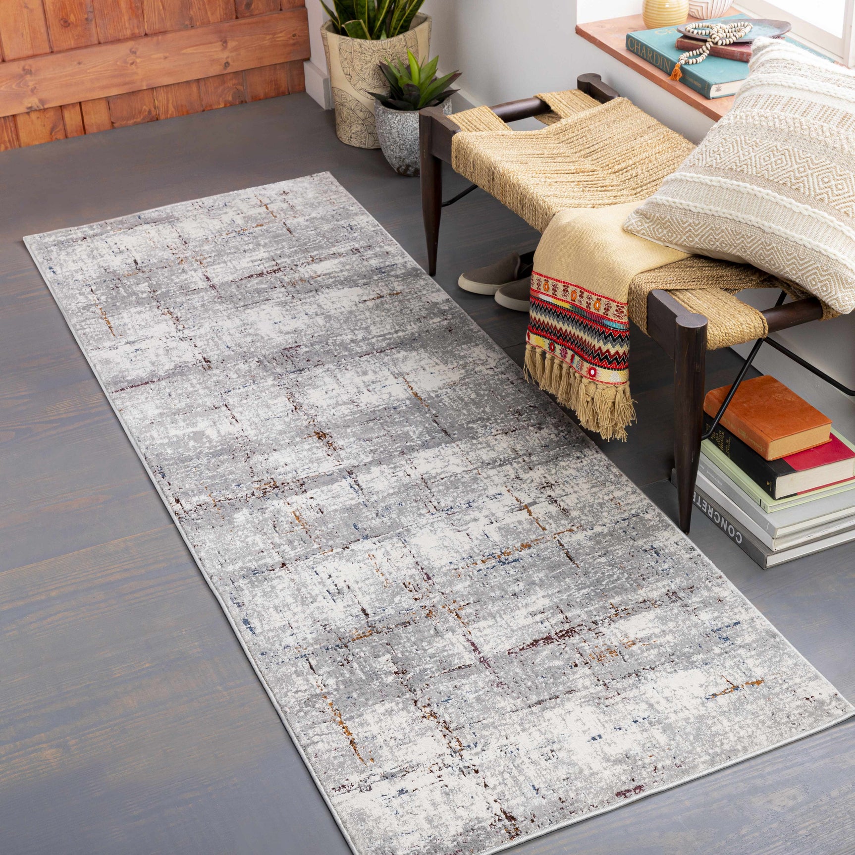 Concordia Faux Silk Rug - Ornate Home