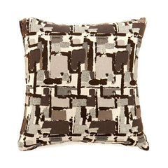 Concrit Brown Pillow (Set of 2) - Ornate Home