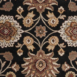 Conesus 1053 Hand Tufted Black Wool Rug - Ornate Home
