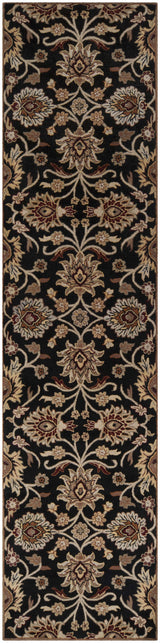 Conesus 1053 Hand Tufted Black Wool Rug - Ornate Home