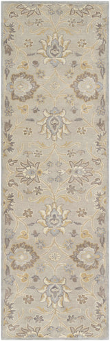 Conesus 1192 Hand Tufted Ivory&Taupe Wool Rug - Ornate Home