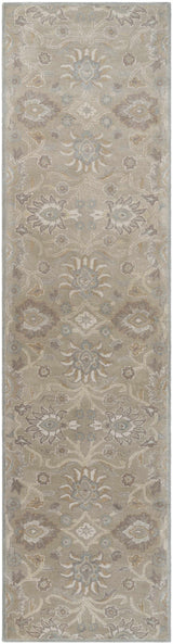 Conesus 1192 Hand Tufted Ivory&Taupe Wool Rug - Ornate Home