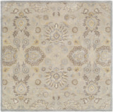 Conesus 1192 Hand Tufted Ivory&Taupe Wool Rug - Ornate Home