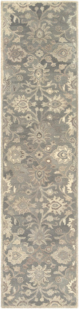 Conesus 1195 Hand Tufted Ivory & Taupe Wool Rug - Ornate Home